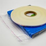 Wiederverschließbares Beutelklebeband